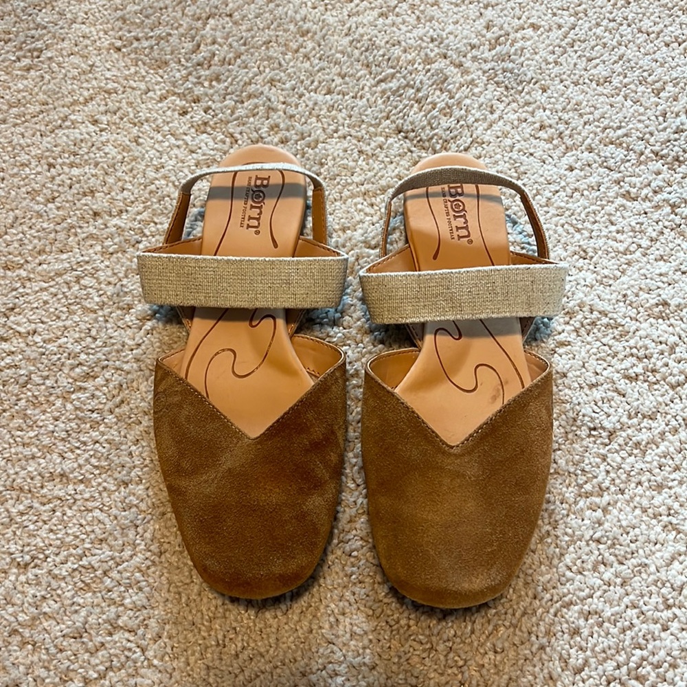 Born flats. Gently used. Super comfortable!